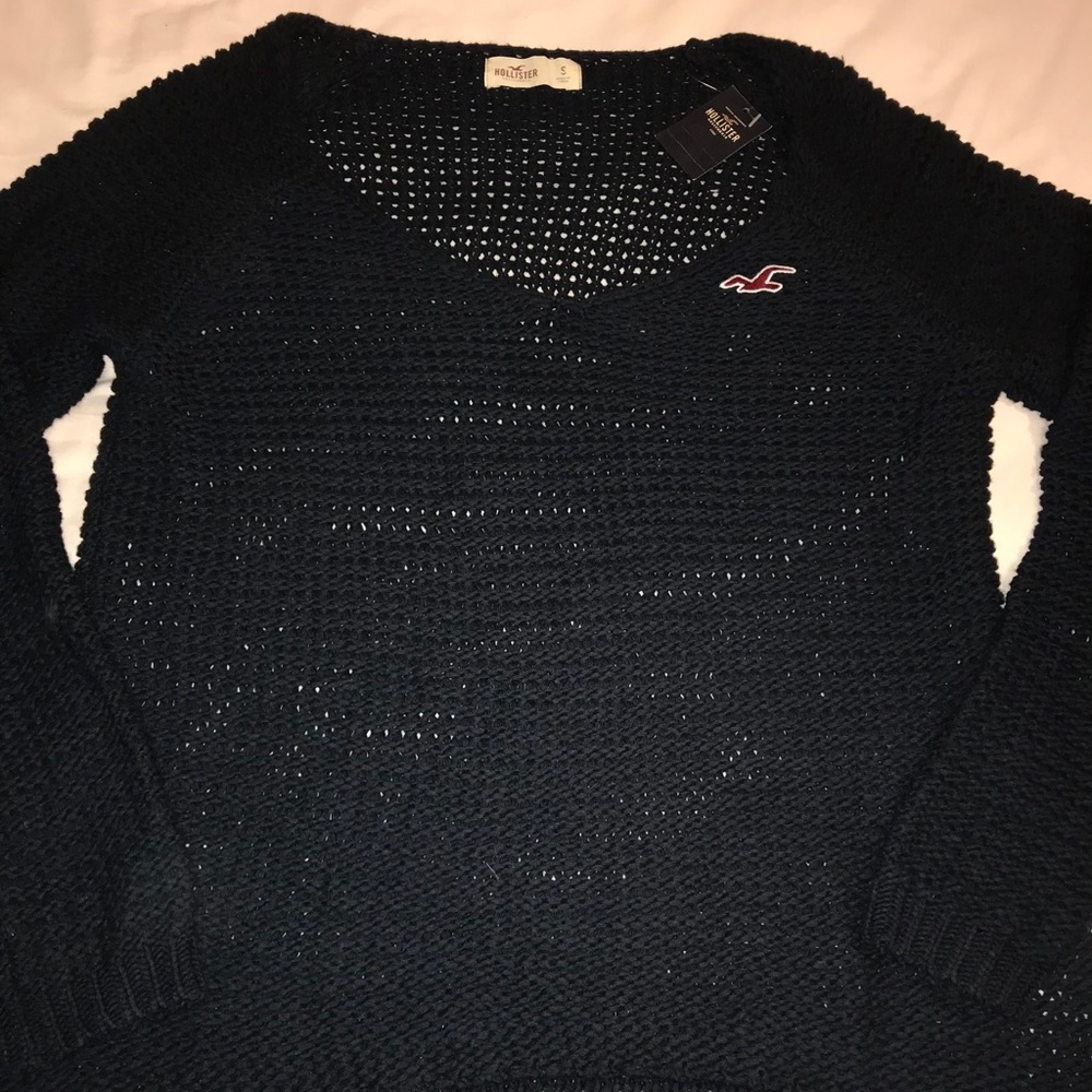 Hollister Navy Blue Sweater